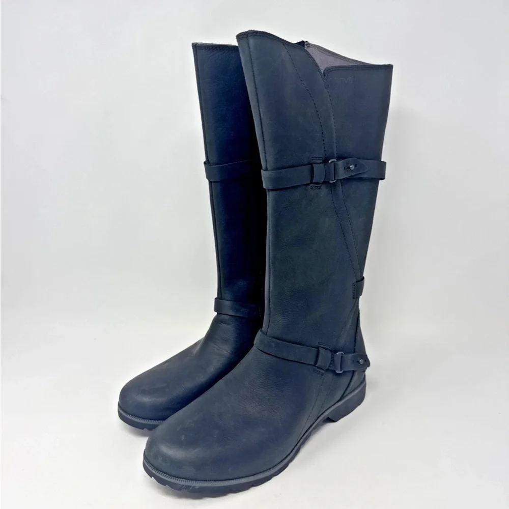 Teva Women's Over the Knee Black Boots